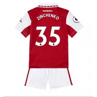 Arsenal Oleksandr Zinchenko #35 Hjemmebanesæt Børn 2022-23 Kortærmet (+ Korte bukser)